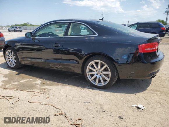 2011 Audi A5 Premium Plus with VIN WAULFAFR7BA084965, listed as a Copart auction lot 52762995 with 125,087 mi miles and Non repairable. Bid and sale history available at DreamBid. Image 2.