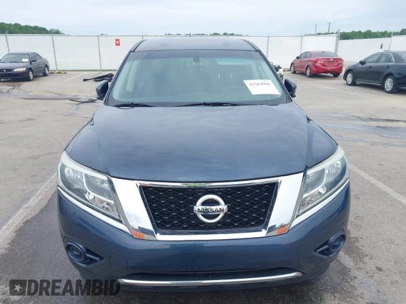 2015 Nissan Pathfinder SV z VIN 5N1AR2MM0FC621468, wystawiony jako IAAI lot #42204906 z przebiegiem 141 795 mil mil oraz . Historia ofert i sprzedaży dostępna na DreamBid. Obrazek 6.