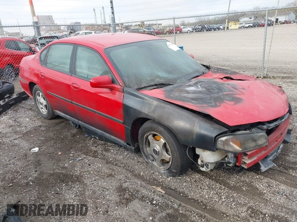 2004 Chevrolet Impala with VIN 2G1WF52E649463926, listed as a IAAI auction lot 41971628 with Not Provided miles and . Bid and sale history available at DreamBid. Image 1.