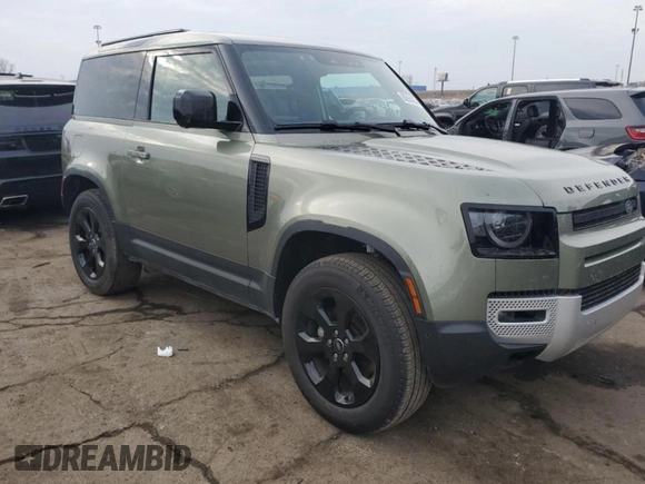 2024 Land Rover Defender S with VIN SALEJ6EX7R2284796, listed as a Copart auction lot 80064294 with 14,855 mi miles and Clean title. Bid and sale history available at DreamBid. Image 4.