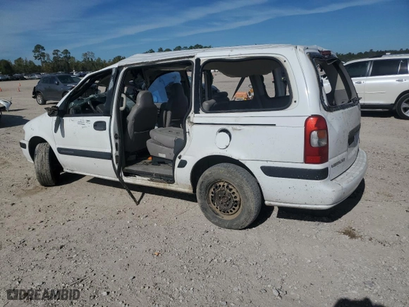 1999 Chevrolet Venture with VIN 1GNDX03E4XD170022, listed as a Copart auction lot 83050424 with 134,663 mi miles and Salvage Title. Bid and sale history available at carsss.com. Image 2.