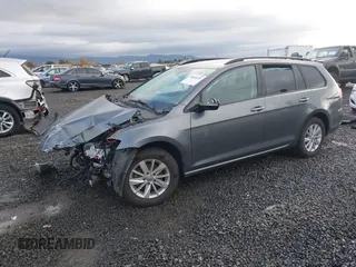 2018 Volkswagen Golf SportWagen S with VIN 3VWD17AU7JM767882, listed as a IAAI auction lot 40826020 with 65,549 mi miles. Bid and sale history available at carsss.com. Image 2.