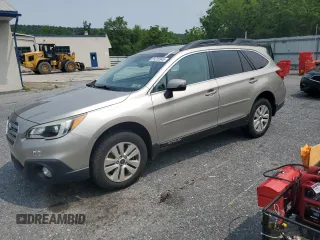 2015 Subaru Outback Premium z VIN 4S4BSAFC1F3302135, wystawiony jako Copart lot #59220345 z przebiegiem 120 893 mil mil oraz Szkoda całkowita • Salvage title. Historia ofert i sprzedaży dostępna na DreamBid. Obrazek 1.