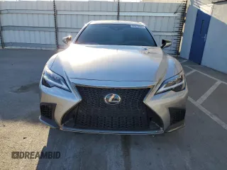 2023 Lexus LS with VIN JTHF51FF6P5018026, listed as a Copart auction lot 42628935 with 1,102 mi miles and Non Repairable. Bid and sale history available at carsss.com. Image 5.