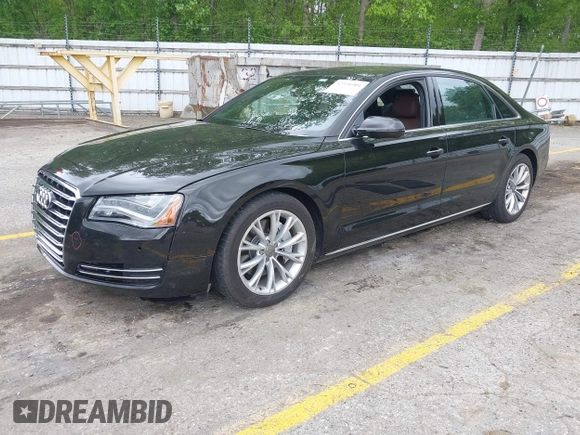 2013 Audi A8 3.0L с VIN WAURGAFD8DN012938, выставлен на аукционе IAAI как лот 42334901 с пробегом 64 235 миль миль и . История ставок и продаж доступна на DreamBid. Изображение 2.