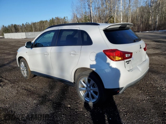2015 Mitsubishi Outlander Sport GT with VIN 4A4AJ4AW4FE608619, listed as a Copart auction lot 62031515 with Not provided miles and Salvage title. Bid and sale history available at DreamBid. Image 2.
