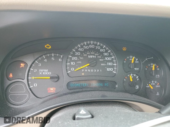 2006 GMC Yukon SLT with VIN 1GKEK13T16J105309, listed as a Copart auction lot 70440844 with 184,896 mi miles and Clean Title. Bid and sale history available at carsss.com. Image 9.