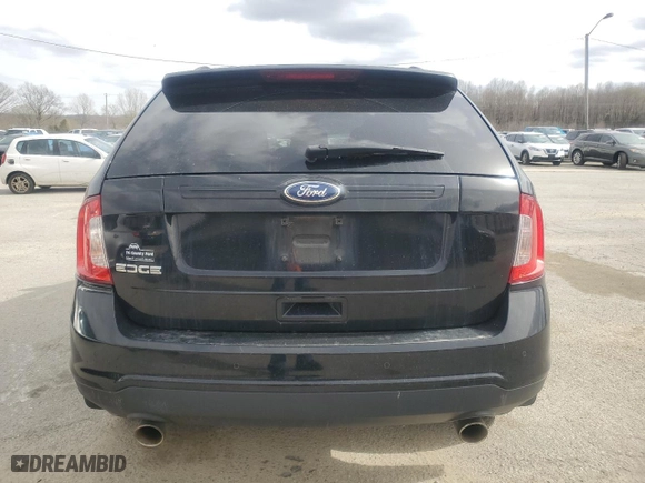 2011 Ford Edge SE with VIN 2FMDK3GC5BBB45206, listed as a Copart auction lot 49608795 with 137,517 mi miles and Salvage Title. Bid and sale history available at carsss.com. Image 6.