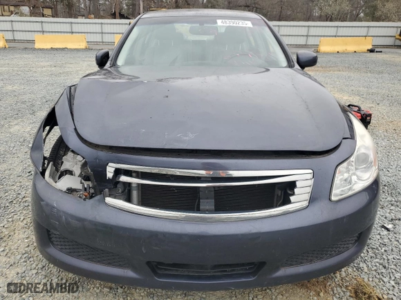 2008 Infiniti G35 Sedan Journey with VIN JNKBV61E38M201823, listed as a Copart auction lot 48390235 with 143,743 mi miles and Salvage Title. Bid and sale history available at carsss.com. Image 5.