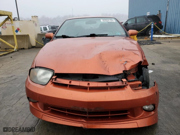2005 Chevrolet Cavalier LS Sport with VIN 1G1JH12F257190038, listed as a Copart auction lot 83934104 with 0 mi miles and Salvage Title. Bid and sale history available at carsss.com. Image 5.