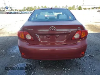 2009 Toyota Corolla with VIN JTDBL40E999074612, listed as a Copart auction lot 53044815 with 128,269 mi miles and Salvage Title. Bid and sale history available at carsss.com. Image 6.
