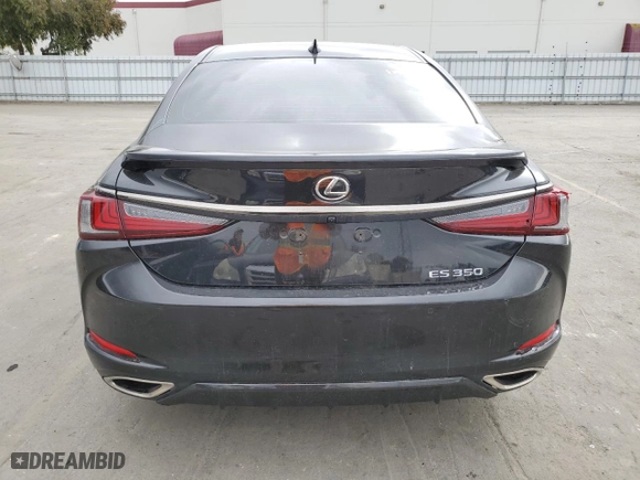 2023 Lexus ES with VIN 58AJZ1B19PU145728, listed as a Copart auction lot 80336054 with 48,281 mi miles and Salvage Title. Bid and sale history available at carsss.com. Image 6.