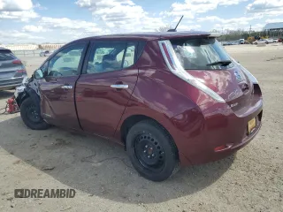 2017 Nissan LEAF S with VIN 1N4BZ0CP9HC301485, listed as a Copart auction lot 52823195 with 0 mi miles and Clean Title. Bid and sale history available at carsss.com. Image 2.