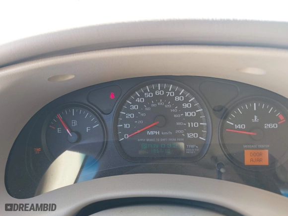 2003 Chevrolet Impala with VIN 2G1WF52K439253037, listed as a IAAI auction lot 42063747 with 186,610 mi miles. Bid and sale history available at carsss.com. Image 7.