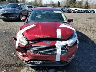 2017 Ford Focus Titanium with VIN 1FADP3N27HL287927, listed as a Copart auction lot 48057175 with 75,473 mi miles and Salvage Title. Bid and sale history available at carsss.com. Image 5.