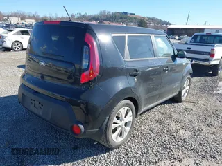 2015 Kia Soul + with VIN KNDJP3A53F7146064, listed as a IAAI auction lot 41724882 with 102,444 mi miles. Bid and sale history available at carsss.com. Image 4.