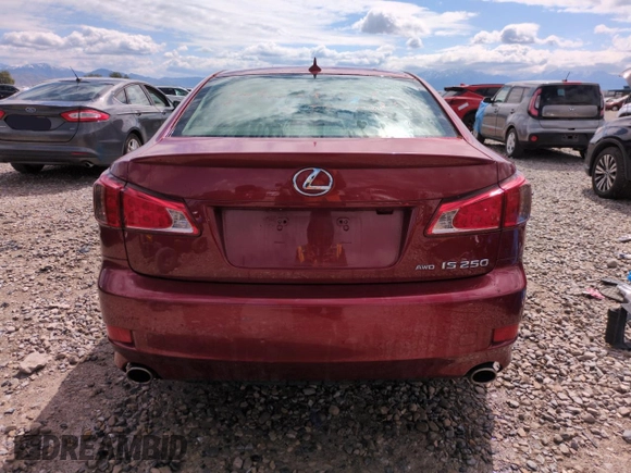 2012 Lexus IS 250 с VIN JTHCF5C27C5059137, выставлен на аукционе Copart как лот 57426615 с пробегом Не указан миль и Списание • Salvage title. История ставок и продаж доступна на DreamBid. Изображение 6.