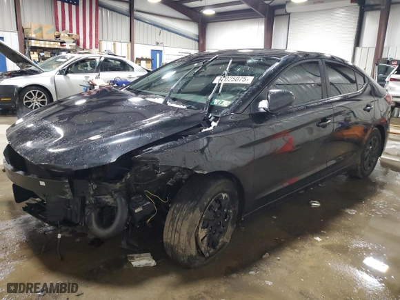 2018 Hyundai Elantra SE with VIN KMHD74LF2JU491052, listed as a Copart auction lot 48025075 with 156,873 mi miles and Salvage Title. Bid and sale history available at carsss.com. Image 1.