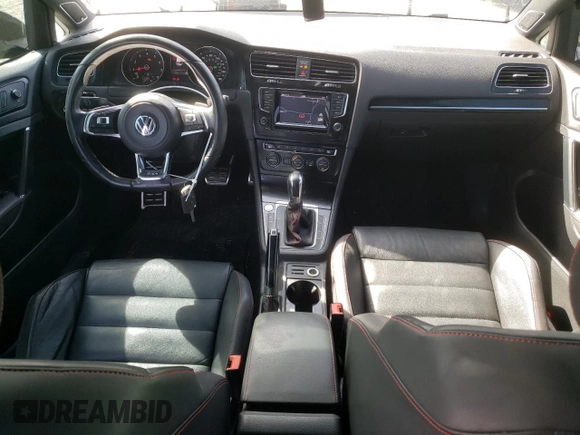 2015 Volkswagen Golf GTI Autobahn with VIN 3VW4T7AU3FM001097, listed as a Copart auction lot 45275495 with 125,958 mi miles and Salvage Title. Bid and sale history available at carsss.com. Image 8.