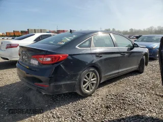 2017 Hyundai Sonata 2.4L with VIN 5NPE24AF1HH552339, listed as a Copart auction lot 53890315 with 139,850 mi miles and Salvage Title. Bid and sale history available at DreamBid. Image 3.