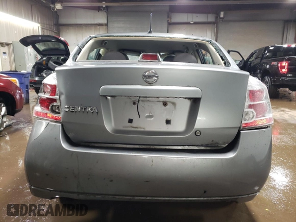 2008 Nissan Sentra S with VIN 3N1AB61E68L761550, listed as a Copart auction lot 49971445 with 128,264 mi miles and Salvage Title. Bid and sale history available at DreamBid. Image 6.