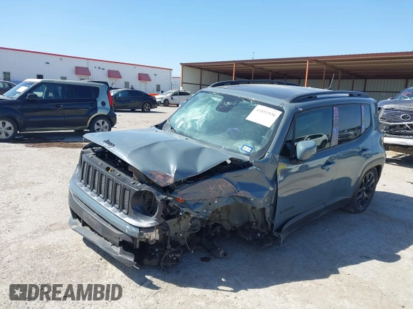 2018 Jeep Renegade Latitude with VIN ZACCJABB1JPH59251, listed as a IAAI auction lot 41851930 with Not provided miles and . Bid and sale history available at DreamBid. Image 17.