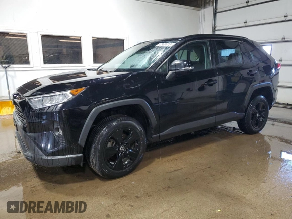 2019 Toyota RAV4 XLE with VIN 2T3P1RFV6KC008669, listed as a Copart auction lot 48360675 with 80,150 mi miles and Salvage Title. Bid and sale history available at carsss.com. Image 1.
