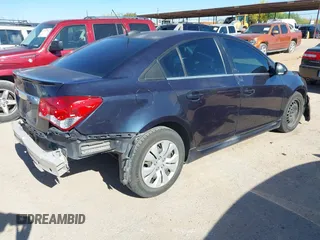 2015 Chevrolet Cruze LT with VIN 1G1PC5SB8F7197848, listed as a IAAI auction lot 42084129 with 120,300 mi miles and . Bid and sale history available at DreamBid. Image 4.