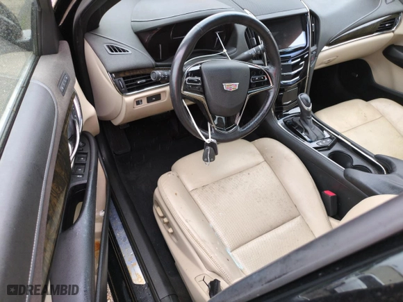 2017 Cadillac ATS Sedan Luxury RWD with VIN 1G6AB5RX9H0164941, listed as a Copart auction lot 74441134 with 0 mi miles and Non Repairable. Bid and sale history available at carsss.com. Image 8.