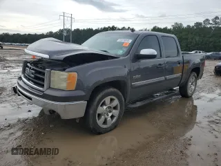 2010 GMC Sierra 1500 SLE with VIN 3GTRCVE09AG271768, listed as a Copart auction lot 59378245 with Not provided miles and Salvage title. Bid and sale history available at DreamBid. Image 1.
