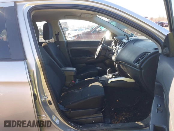 2014 Mitsubishi Outlander Sport ES with VIN 4A4AR3AU1EE005854, listed as a IAAI auction lot 41744552 with 83,734 mi miles. Bid and sale history available at carsss.com. Image 5.