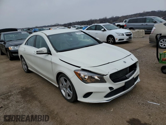 2018 Mercedes-Benz CLA with VIN WDDSJ4EB9JN611324, listed as a Copart auction lot 71910932 with 95,500 mi miles. Bid and sale history available at carsss.com. Image 4.