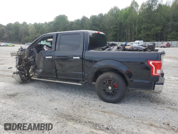 2016 Ford F-150 XL with VIN 1FTEW1CF2GFA22809, listed as a Copart auction lot 57218375 with Not provided miles and Salvage title. Bid and sale history available at DreamBid. Image 2.