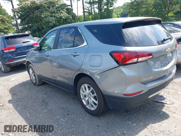 2024 Chevrolet Equinox LT with VIN 3GNAXUEG8RL244595, listed as a IAAI auction lot 42473981 with 37,570 mi miles and . Bid and sale history available at DreamBid. Image 3.