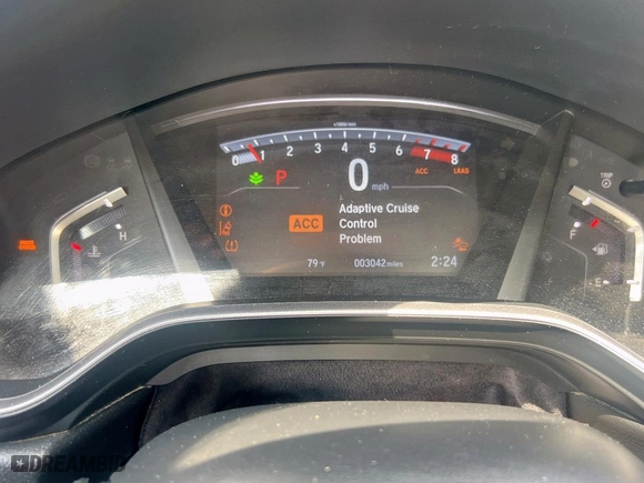 2018 Honda CR-V EX with VIN 5J6RW1H54JA009785, listed as a Copart auction lot 53711645 with 3,042 mi miles and Clean Title. Bid and sale history available at carsss.com. Image 8.