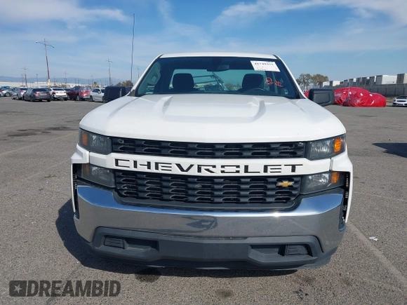 2020 Chevrolet Silverado 1500 Work Truck with VIN 3GCNWAEF6LG278389, listed as a IAAI auction lot 41749375 with 133,647 mi miles. Bid and sale history available at carsss.com. Image 12.