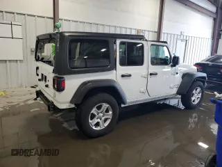 2021 Jeep Wrangler Unlimited Sport S z VIN 1C4HJXDG4MW509446, wystawiony jako Copart lot #51453655 z przebiegiem 55 154 mil mil oraz Szkoda całkowita • Salvage title. Historia ofert i sprzedaży dostępna na DreamBid. Obrazek 3.