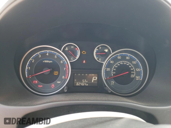 2011 Suzuki SX4 LE with VIN JS2YC5A2XB6302991, listed as a Copart auction lot 68815864 with 82,464 mi miles and Salvage Title. Bid and sale history available at carsss.com. Image 9.