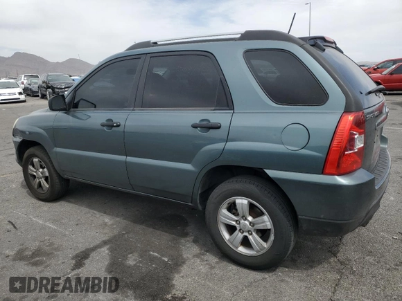 2009 Kia Sportage LX with VIN KNDJF724397574804, listed as a Copart auction lot 51101525 with 147,183 mi miles and Salvage Title. Bid and sale history available at carsss.com. Image 2.