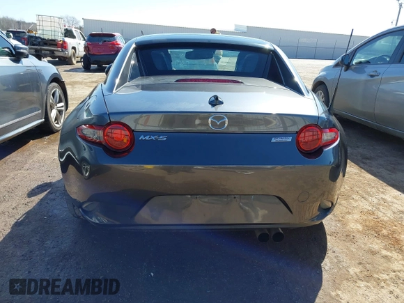 2018 Mazda MX-5 Miata RF Grand Touring with VIN JM1NDAM76J0203600, listed as a IAAI auction lot 41850985 with 89,552 mi miles. Bid and sale history available at carsss.com. Image 17.