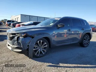 2023 Mazda CX-50 2.5 Turbo with VIN 7MMVABXY1PN139996, listed as a Copart auction lot 85323634 with 21,852 mi miles and Salvage Title. Bid and sale history available at carsss.com. Image 1.