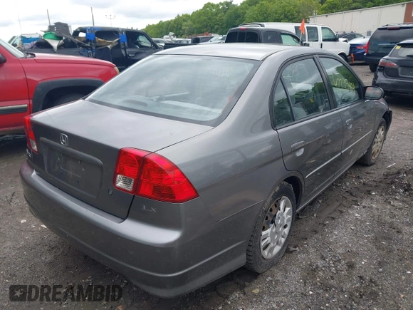 2004 Honda Civic LX z VIN 2HGES16584H552275, wystawiony jako IAAI lot #42295404 z przebiegiem 147 318 mil mil oraz . Historia ofert i sprzedaży dostępna na DreamBid. Obrazek 4.