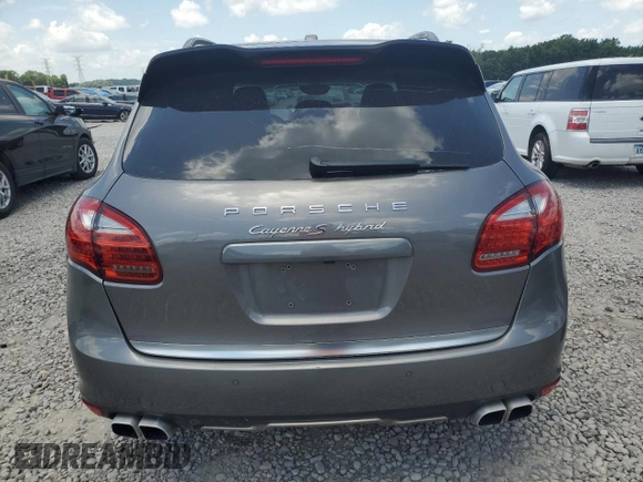 2012 Porsche Cayenne S Hybrid with VIN WP1AE2A24CLA93950, listed as a Copart auction lot 64725885 with Not provided miles and Clean title. Bid and sale history available at DreamBid. Image 6.