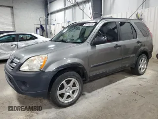 2006 Honda CR-V LX with VIN SHSRD78596U408813, listed as a Copart auction lot 52635315 with 176,933 mi miles and Salvage Title. Bid and sale history available at carsss.com. Image 1.