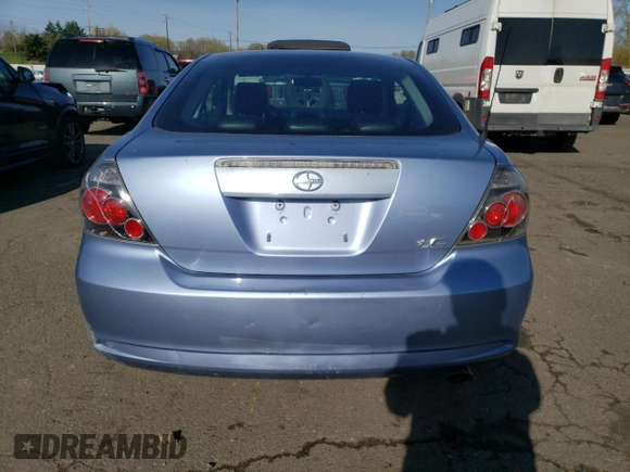 2008 Scion tC Spec with VIN JTKDE167280241169, listed as a Copart auction lot 51294135 with 202,290 mi miles and Salvage Title. Bid and sale history available at carsss.com. Image 6.