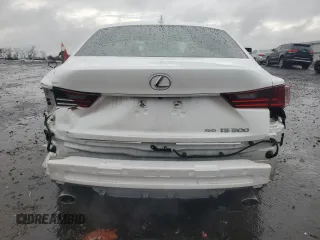 2016 Lexus IS 300/350 with VIN JTHCM1D2XG5013160, listed as a Copart auction lot 43817725 with 85,490 mi miles and Salvage title. Bid and sale history available at DreamBid. Image 6.