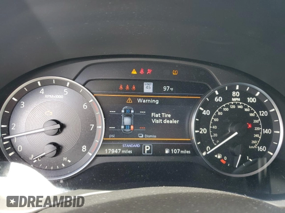 2023 Infiniti QX50 Sport with VIN 3PCAJ5FB0PF105592, listed as a Copart auction lot 52603254 with 17,947 mi miles and . Bid and sale history available at DreamBid. Image 9.