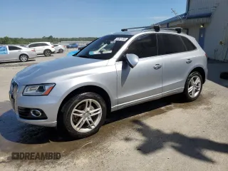 2015 Audi Q5 Premium Plus with VIN WA1LFAFPXFA139586, listed as a Copart auction lot 57821705 with 109,994 mi miles and Salvage title. Bid and sale history available at DreamBid. Image 1.