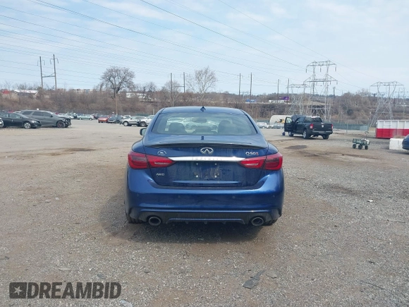 2019 Infiniti Q50 Red Sport 400 с VIN JN1FV7AR5KM830361, выставлен на аукционе IAAI как лот 41775286 с пробегом 51 613 миль миль и . История ставок и продаж доступна на DreamBid. Изображение 17.