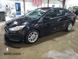 2018 Ford Focus SE with VIN 1FADP3FE4JL219907, listed as a Copart auction lot 50171475 with 65,965 mi miles and Clean title. Bid and sale history available at DreamBid. Image 1.